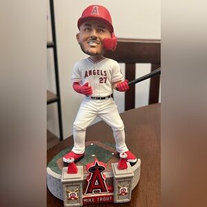 Mike Trout Angels Baseball Bobblehead
